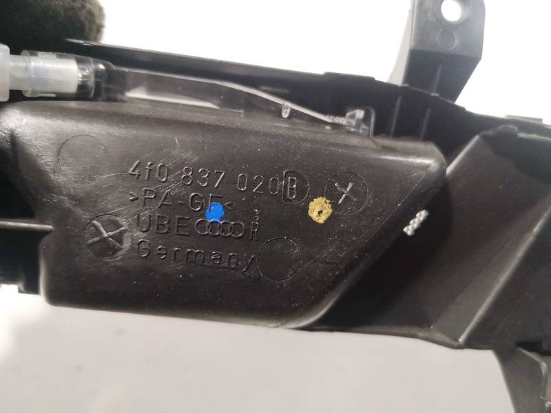 4F0837020B Audi A6 2005 Iekšējais atvēršanas rokturītis - PRIEKŠA PA LABI - Thumbnail 3