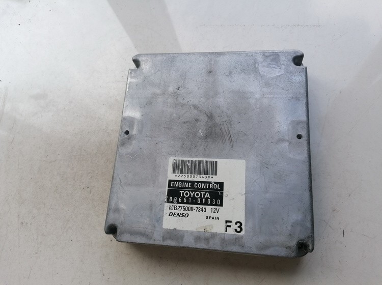 896610F030 Toyota Corolla Verso 2008 ECU Engine Computer (Engine Control Unit)