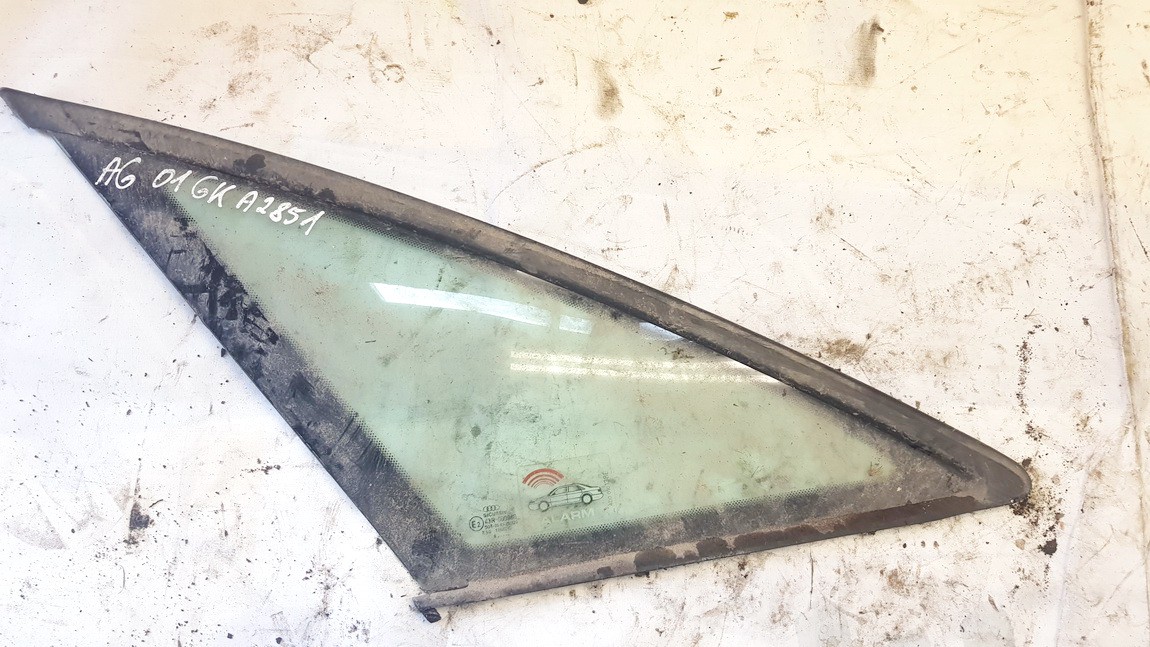 Audi A6 2001 Corner quarter window glass - REAR LEFT