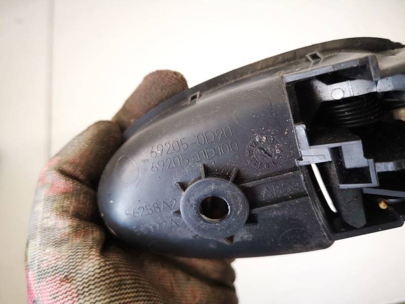 692050D90 Toyota Yaris 2007 Wewnętrzna klamka drzwi - PRZEDNIE PRAWE - Thumbnail 3