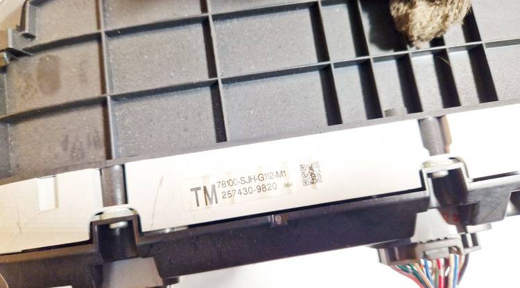 78100SJHG112M1 Honda FR-V 2009 Spidometras - prietaisu skydelis - Thumbnail 3