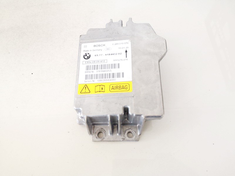 6577918443202 BMW 1-Series 2012 Airbag crash sensors module