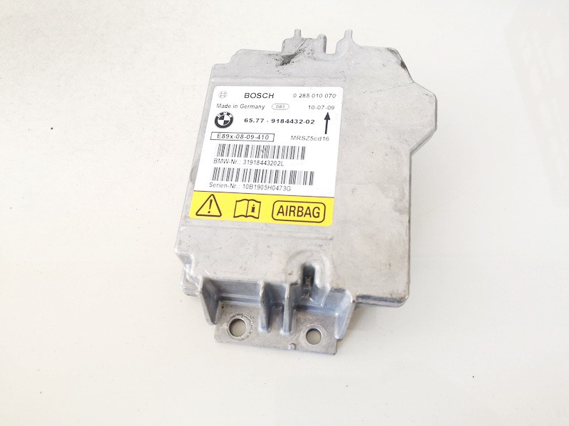 6577918443202 BMW 1-Series 2012 Airbag crash sensors module