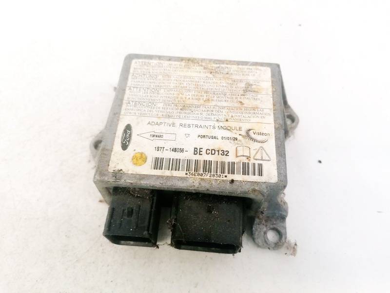 1S7T14B056BE Ford Mondeo 2004 Komputer SRS airbag – moduł sterujący poduszek powietrznych