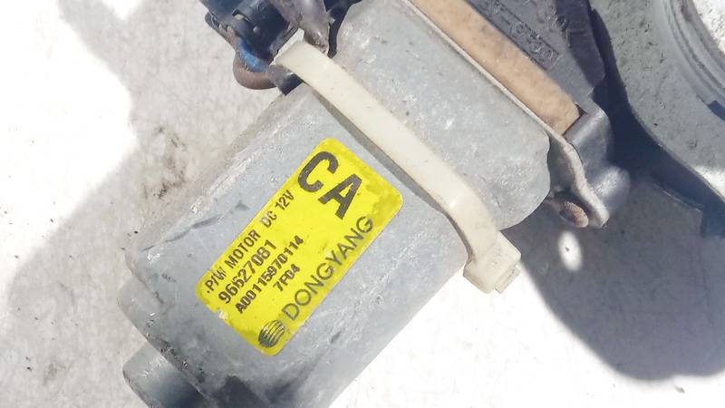 96627081 Chevrolet Captiva 2007 Window Motor - REAR LEFT - Thumbnail 3