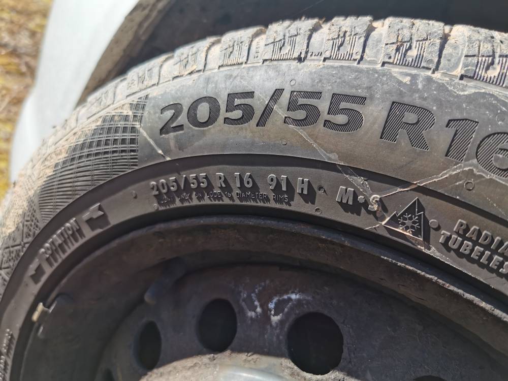 5X114.3 Toyota Avensis Verso 2005 Tērauda riteņu komplekts R16 - Thumbnail 5