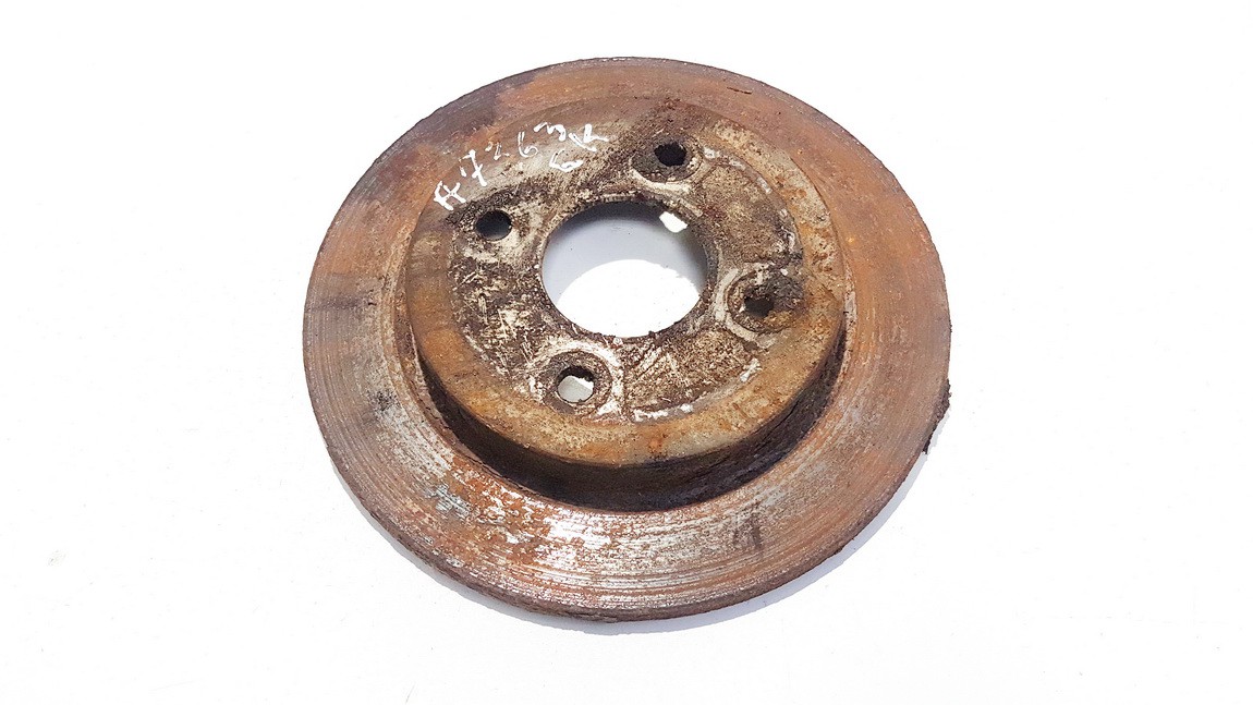 NEVENTILIUOJAMAS Ford Focus 2003 Tylna tarcza hamulcowa - TYLNE