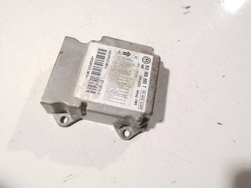 1K0909605T Skoda Octavia 2011 SRS AIRBAG KOMPIUTERIS - ORO PAGALVIU VALDYMO BLOKAS - Thumbnail 2