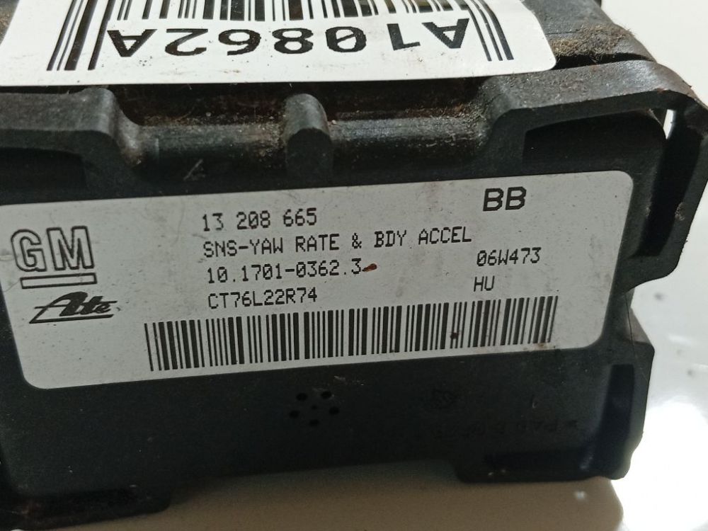 13208665 Opel Astra 2006 Sensor ESP de aceleración de frecuencia del intermitente - Thumbnail 4