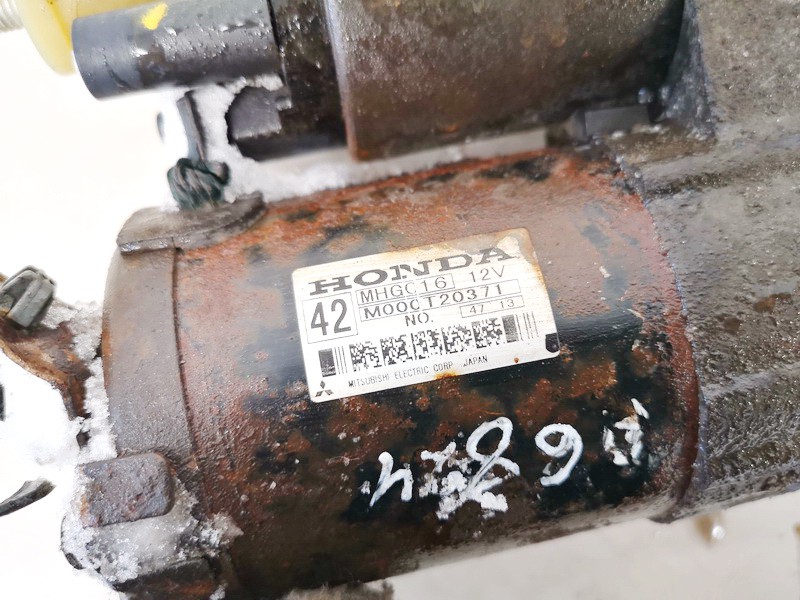 m000t20371 mhgc16 Starter Motor Honda Accord 2004 2.0L EIS01288017