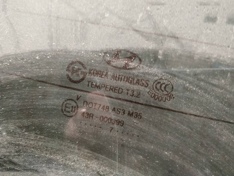 AS3 Kia Ceed 2007 Window - REAR - Thumbnail 2