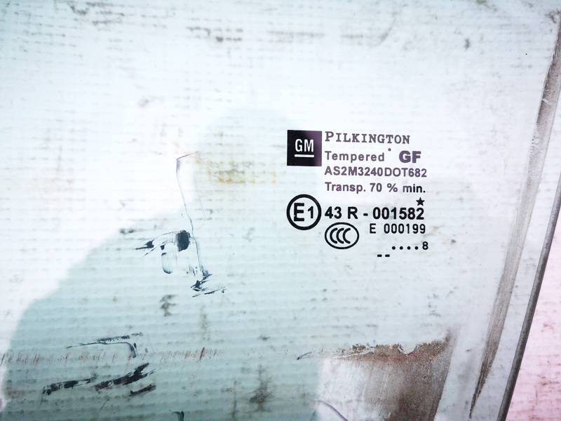 AS2 Opel Astra 2008 Door-Drop Glass - FRONT LEFT - Thumbnail 2