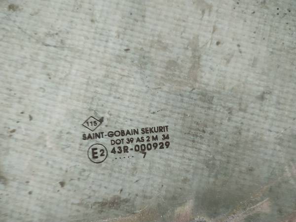 AS2 Renault Kangoo 2007 Duru stiklas P.K. - Thumbnail 2