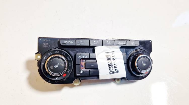 3T0907044AS Skoda Superb 2010 Panel sterowania klimatyzacją (przełączniki ogrzewania)