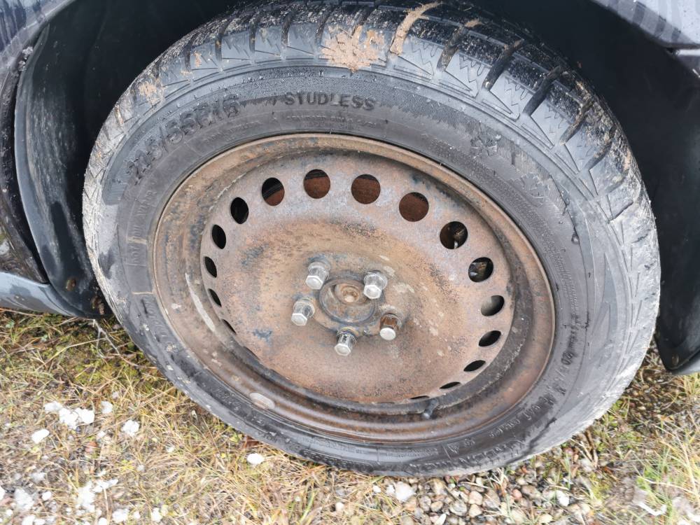 5X108 Volvo S40 2005 Komplet stalowych felg R16