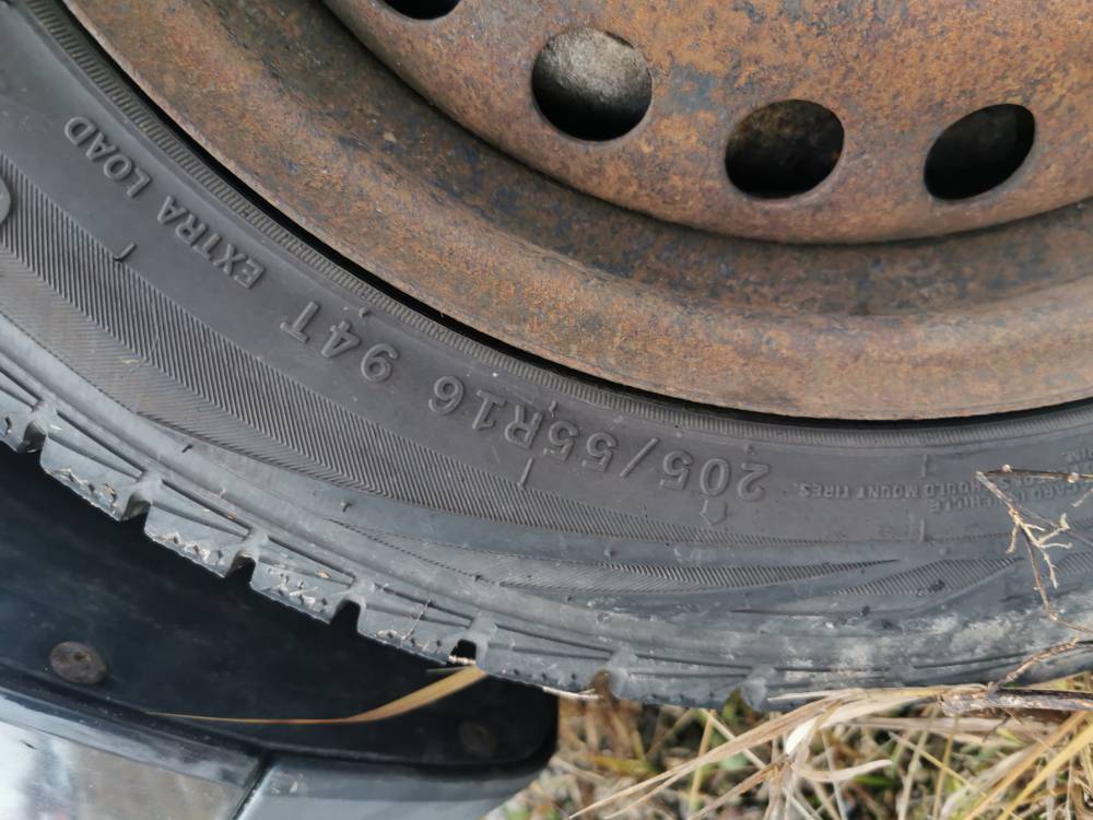 5X108 Volvo S40 2005 Komplet stalowych felg R16 - Thumbnail 5