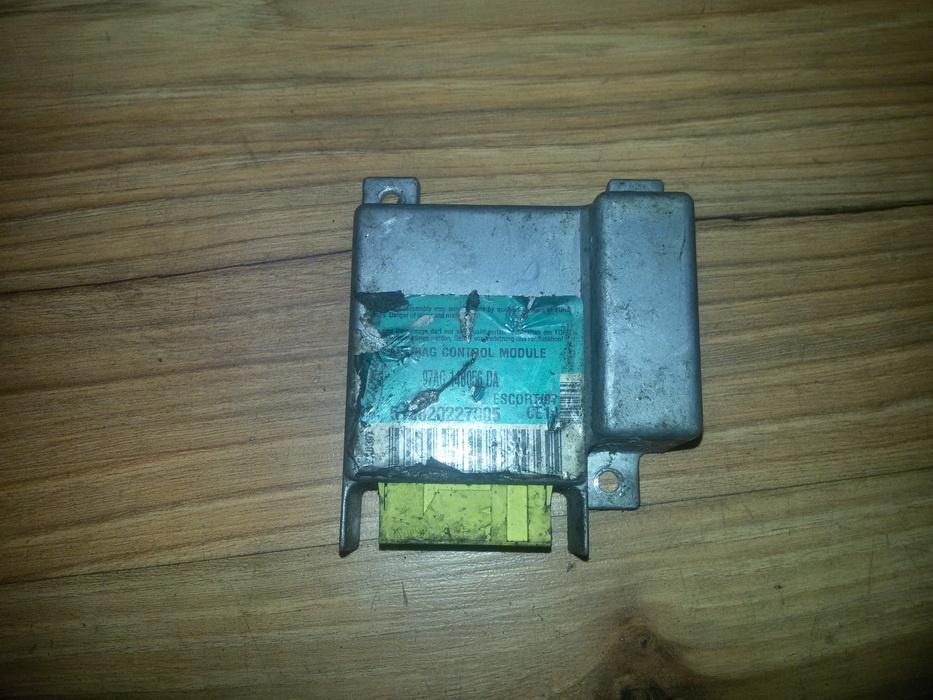 97AG14B056DA Ford Escort 1997 Airbag crash sensors module