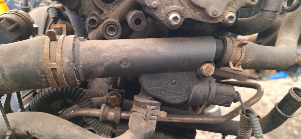 038121132D Skoda Roomster 2008 Thermostat Housing (Flange)