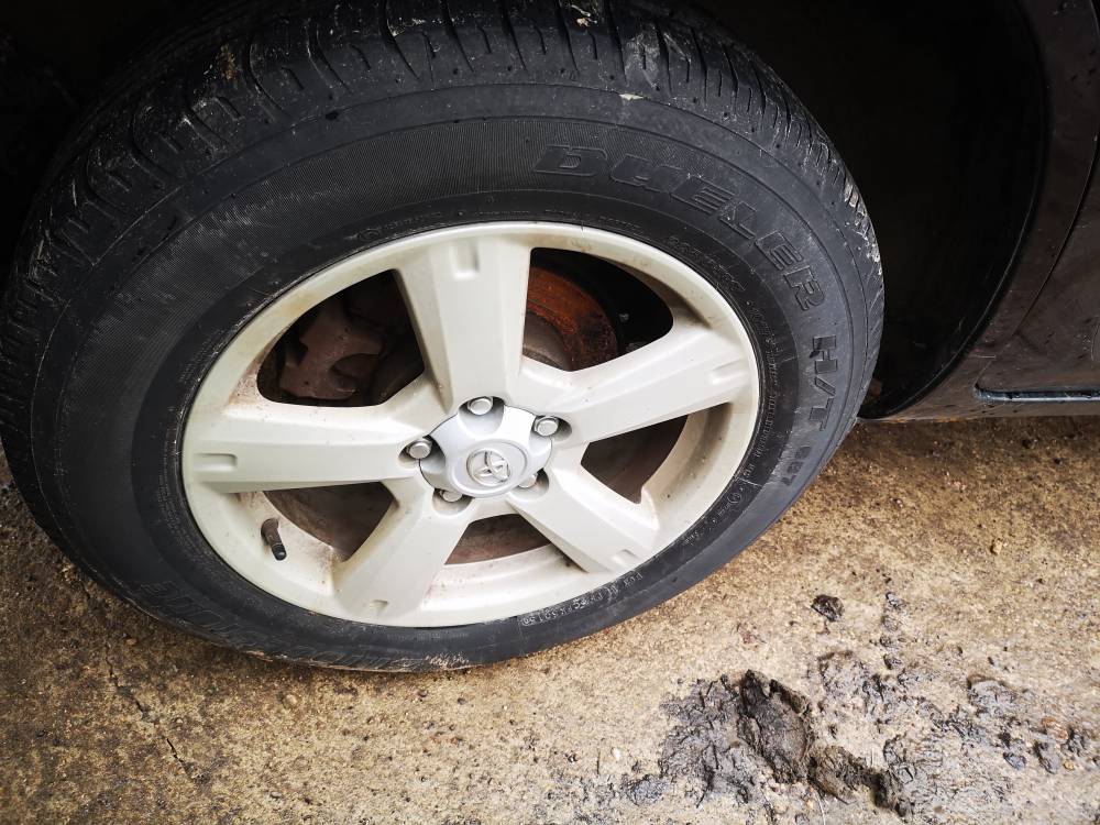 5X114.3 Toyota RAV-4 2007 Komplet Kół Zimowych R17 - Thumbnail 2