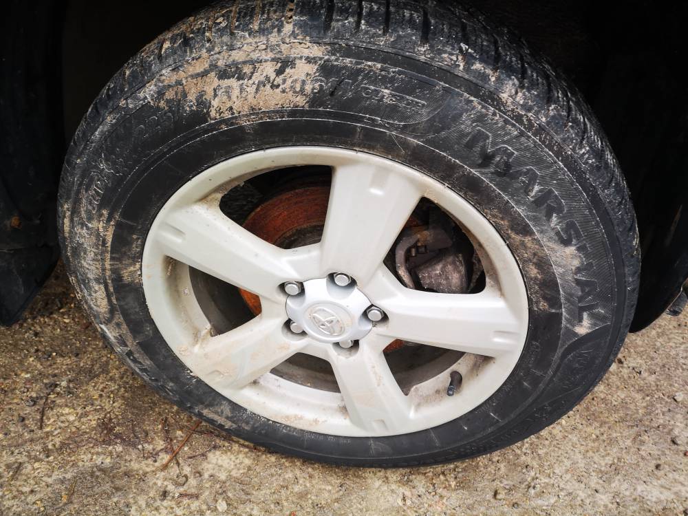 5X114.3 Toyota RAV-4 2007 Komplet Kół Zimowych R17