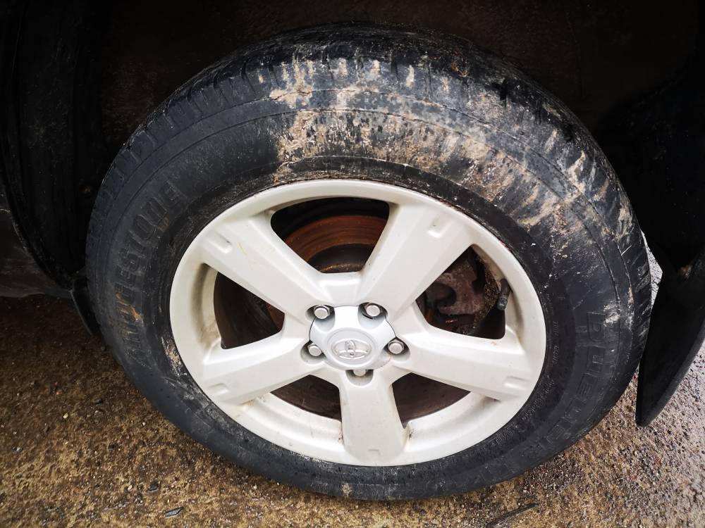 5X114.3 Toyota RAV-4 2007 Komplet Kół Zimowych R17 - Thumbnail 4