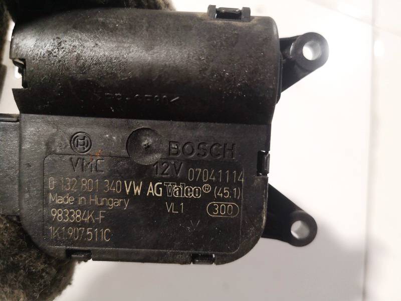 0132801340 Skoda Octavia 2011 Heater Vent Flap Control Actuator Motor - Thumbnail 3