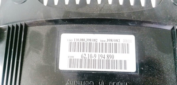 62109194890 BMW 5-Series 2006 Prędkościomierz – panel instrumentów - Thumbnail 3