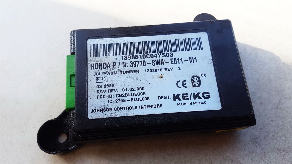 39770SWAE011M1 Honda CR-V 2008 Other computers