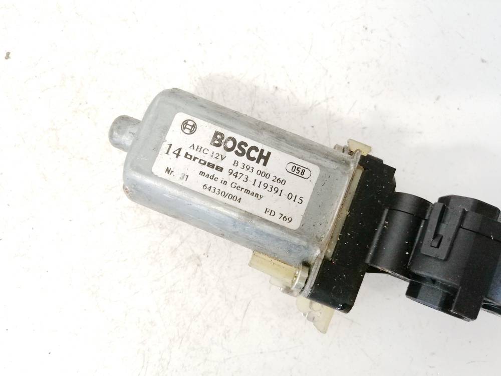 9473119391015 Skoda Octavia 2006 Seat Motor Regulator - FRONT LEFT - Thumbnail 3