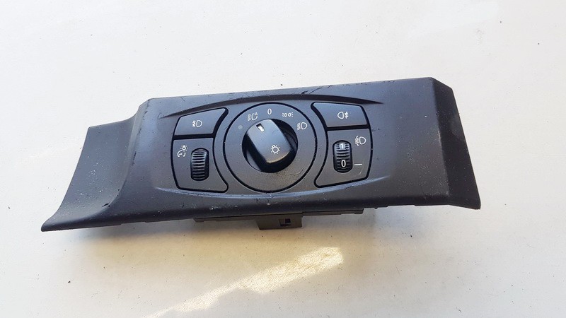 6953739 BMW 5-Series 2005 Headlight adjuster switch (Foglight Fog Light Control Switches)