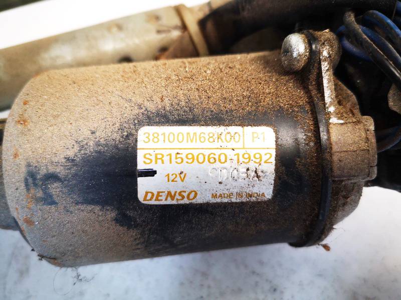 38100M68K00 Nissan Pixo 2010 windscreen front wiper motor - FRONT - Thumbnail 2