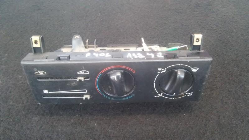 9184941002 Peugeot 406 1998 Climate Control Panel (heater control switches)