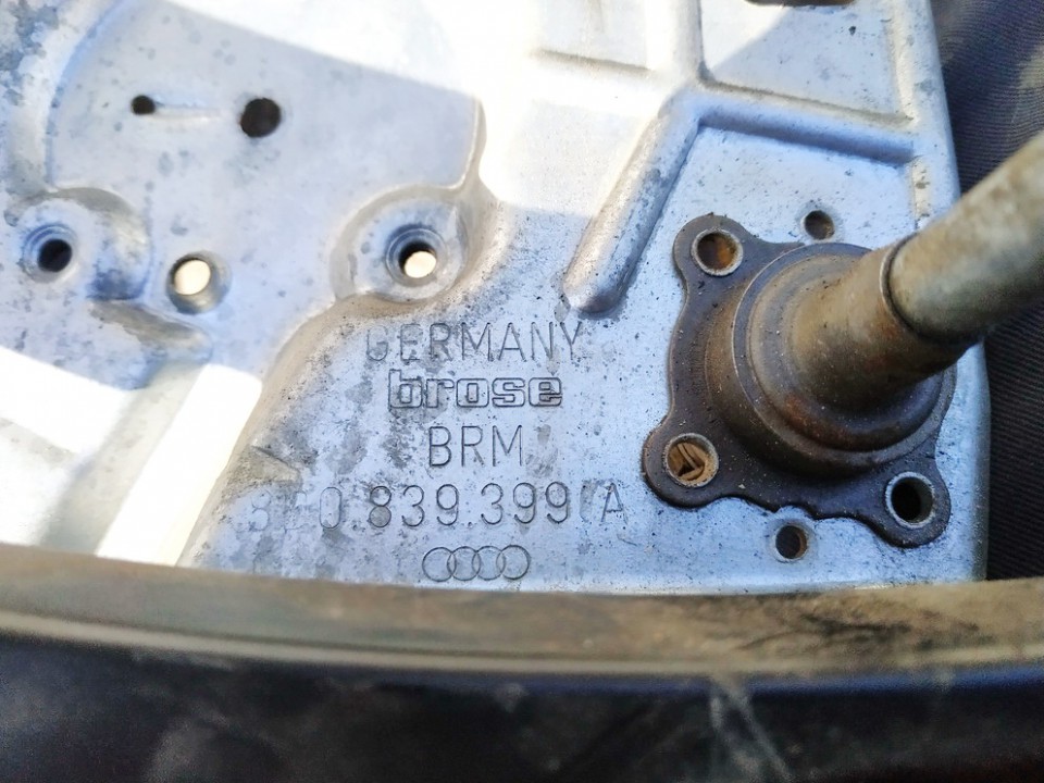 8D0839399A Audi A4 1998 Door winder mechanism (Window Regulator) - REAR LEFT - Thumbnail 3
