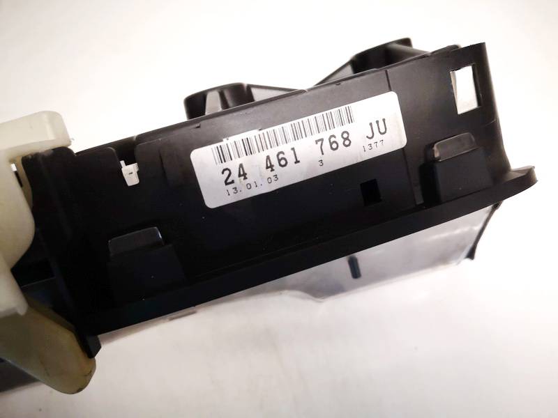 24461768JU Opel Zafira 2003 Speedometers - Cockpit - Speedo Clocks Instrument - Thumbnail 3