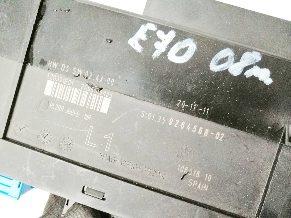 61359264568 BMW 1-Series 2005 General Module Comfort Relay (Unit) - Thumbnail 3