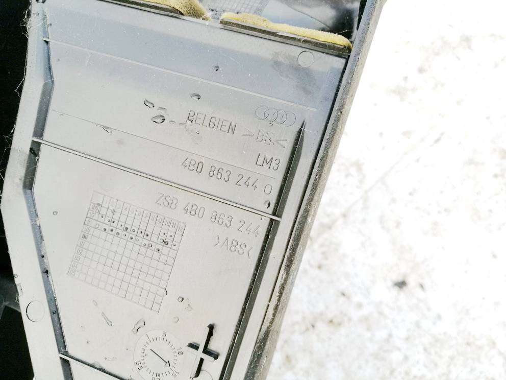 4B0863244 Audi A6 1998 Seat Armrest - Thumbnail 3