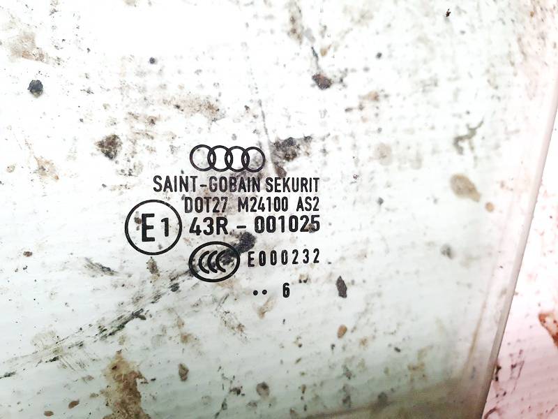 DOT27M24100AS2 Audi A4 2007 LUNA DELANTERA IZQUIERDA, Luna de la puerta delantera - FRENTE IZQUIERDO - Thumbnail 3