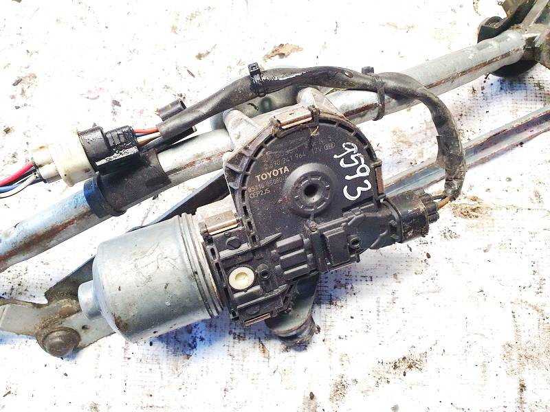 0390241964 Toyota Avensis 2009 windscreen front wiper motor - FRONT