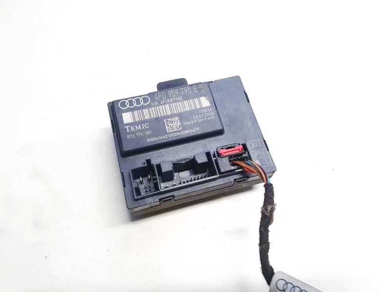4F0959795E Audi A6 2007 Steuergerät Türsteuergerät