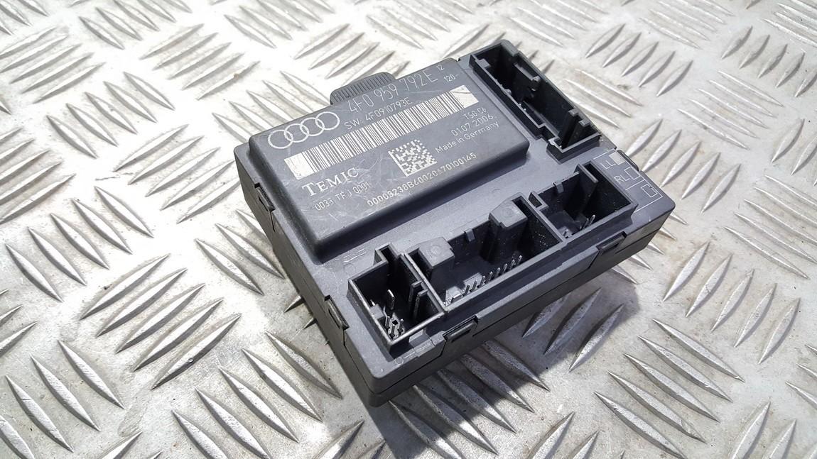 4F0959792E Audi A6 2006 Door control relay (DOOR CONTROL UNIT MODULE ECU )