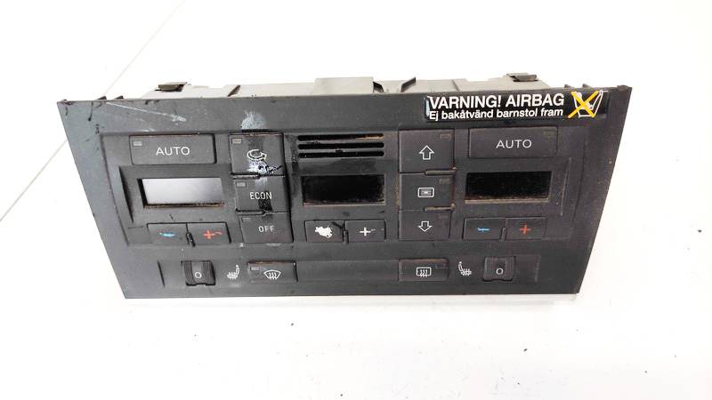 8E0820043AB Audi A4 2004 Panel sterowania klimatyzacją (przełączniki ogrzewania)