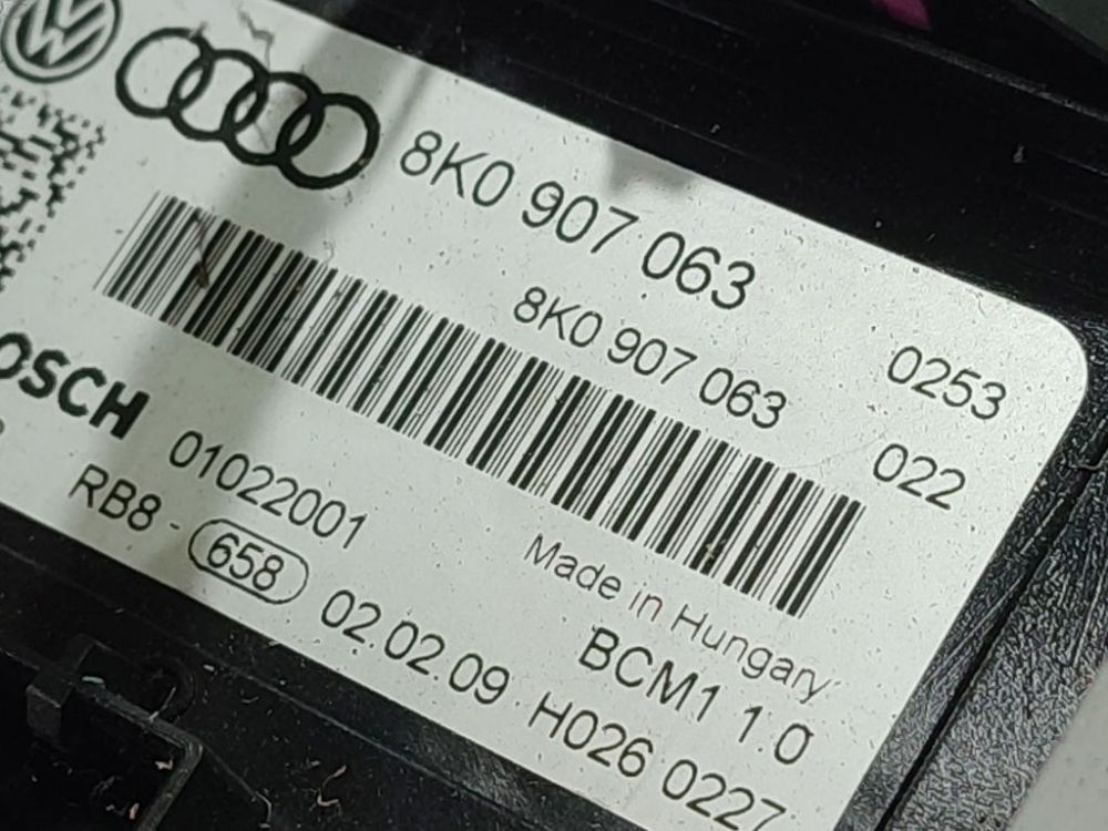 8K0907063 Audi A5 2009 General Module Comfort Relay (Unit) - Thumbnail 4