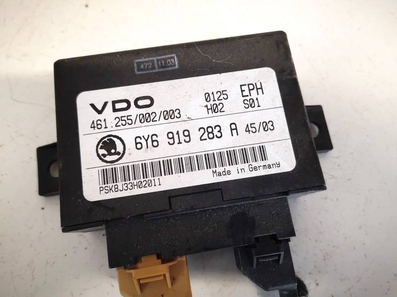 6Y6919283A Skoda Octavia 2004 Komputer czujników parkowania - Thumbnail 2