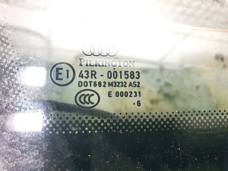 DOT682M3232AS2 Audi Q7 2006 Corner quarter window glass - REAR LEFT - Thumbnail 3
