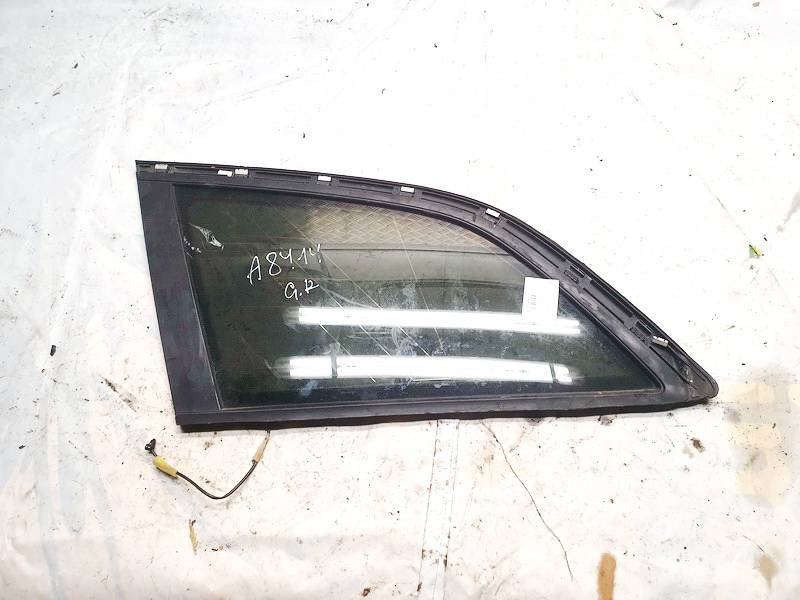 DOT682M3232AS2 Audi Q7 2006 Corner quarter window glass - REAR LEFT