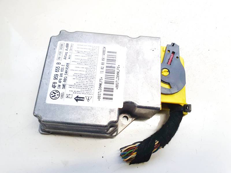 4F0959655B Audi Allroad 2008 Airbag crash sensors module