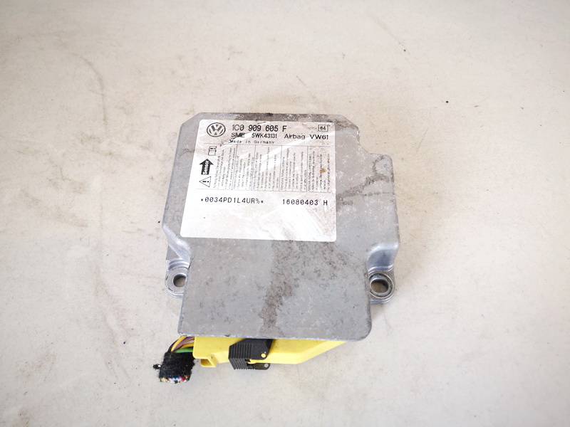 1C0909605F Skoda Fabia 2008 Airbag crash sensors module