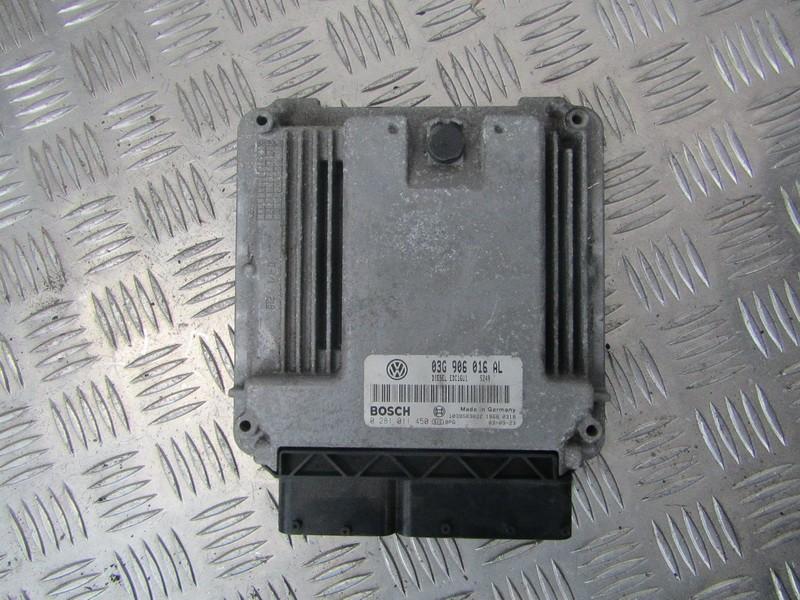 03G906016AL Volkswagen Touran 2003 ECU Engine Computer (Engine Control Unit)
