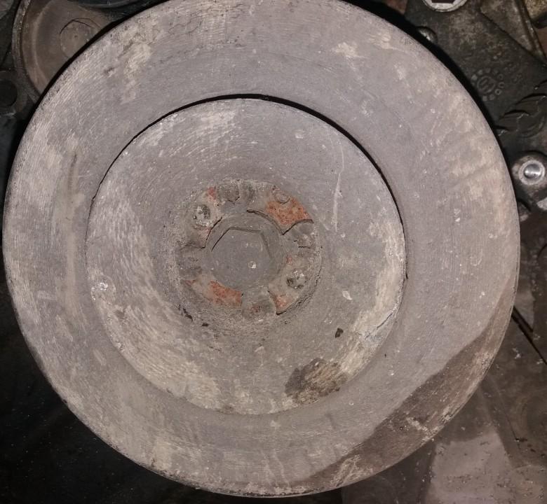 Fiat Stilo 2001 Koło zębate wału korbowego (tarcza - koło pasowe)