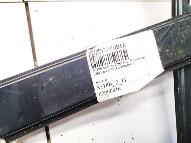 4F0839461 Audi A6 2005 Door winder mechanism (Window Regulator) - REAR RIGHT - Thumbnail 2